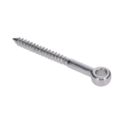 Úchyt pre držiak lanka, oko 8 mm, brúsená nerez AISI 304 Úchyt pre držiak lanka, oko 8 mm, brúsená nerez AISI 304